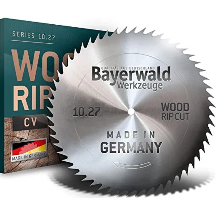 Bayerwald - CV Kreissägeblatt - Ø 700 mm x 3,2 mm x 30 mm | Spitzzahn (80 Zähne) | einfache, feinere Zuschnitte - Brennholz & Holzwerkstoffe/Längs- & Querschnitt – Bild 1