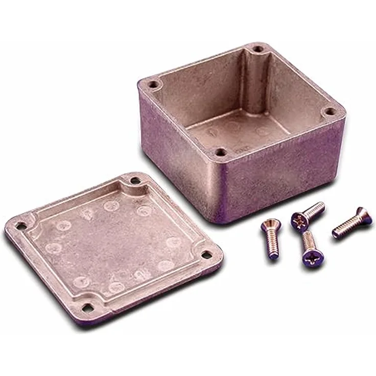 Hammond Electronics 1590LB 1590LB Universal-Gehaeuse 50 x 50 x 31 Aluminium Druckguss Aluminium 1St