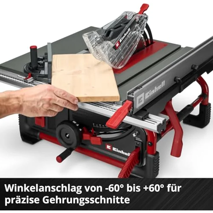 Einhell TE-TS 10 T, Tischkreissäge mit 1800 W, Aluminiumtisch und Softstart-Funktion – Bild 6