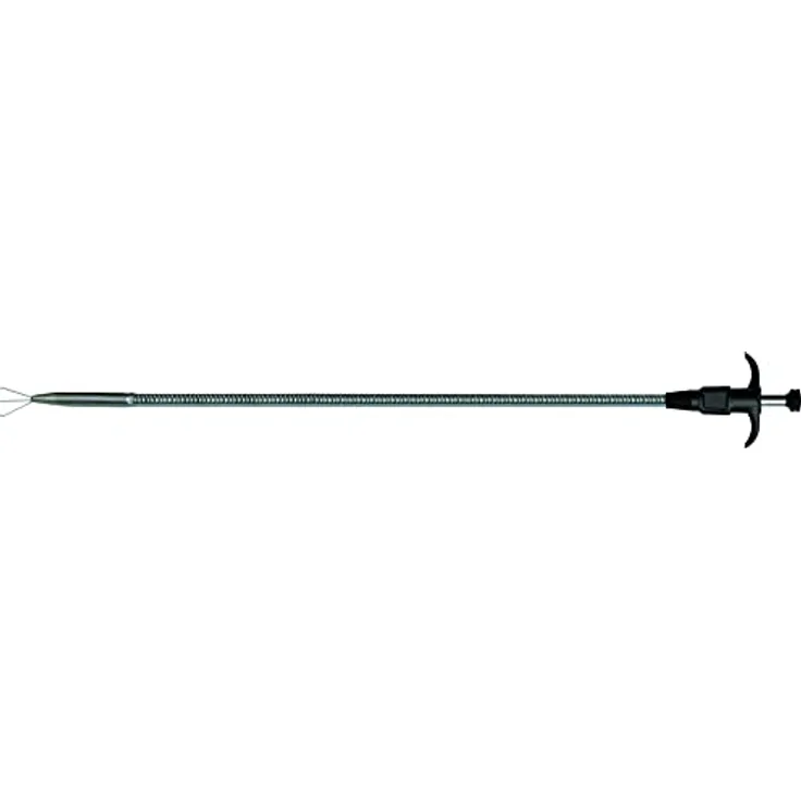 Hesse Krallengreifer 460-03 (Länge 750 mm, flexible Welle, Kunststoffgriff schwarz, Krallenöffnung max. 15 mm)