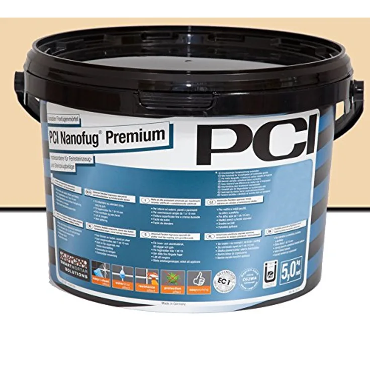 PCI Nanofug® Premium Nr. 12, Flexfugenmörtel für Fliesen und Natursteine, anemone, 5 kg