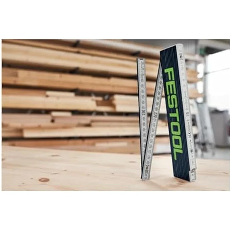 Festool Meterstab MS-3M-FT1 577369 Zollstock Holzgliedermaßstab 3 m 15 Glieder – Bild 2