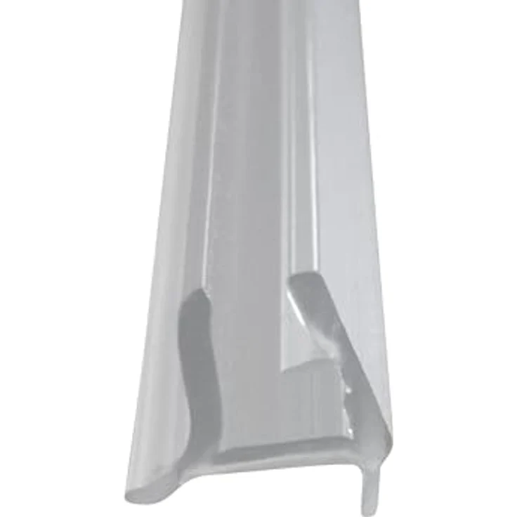 Dusbad Wasserabweiser/ Dichtung 1000mm für 5mm Glas - Duschabtrennungen/ Duschkabinen, Montageanleitung Komforthöhe 2000 mm, Teilgerahmte Ausführung, Nano-Glasbeschichtung – Bild 2