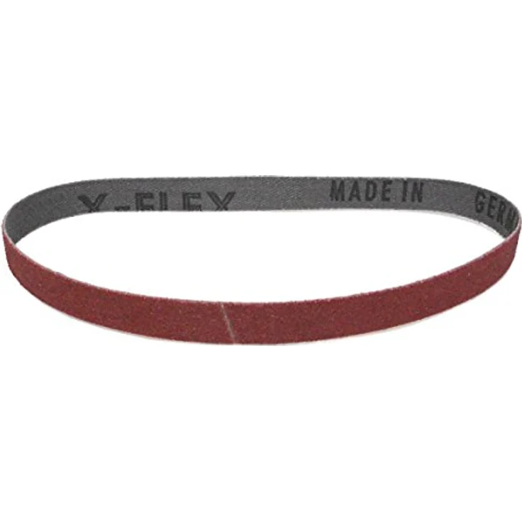 Klingspor Schleifband CS310XF, 10 x 330 mm, Körnung P100, für Holz, Metall, Farben & Lacke, reißfeste Gewebeunterlage, 10 Stück – Bild 3