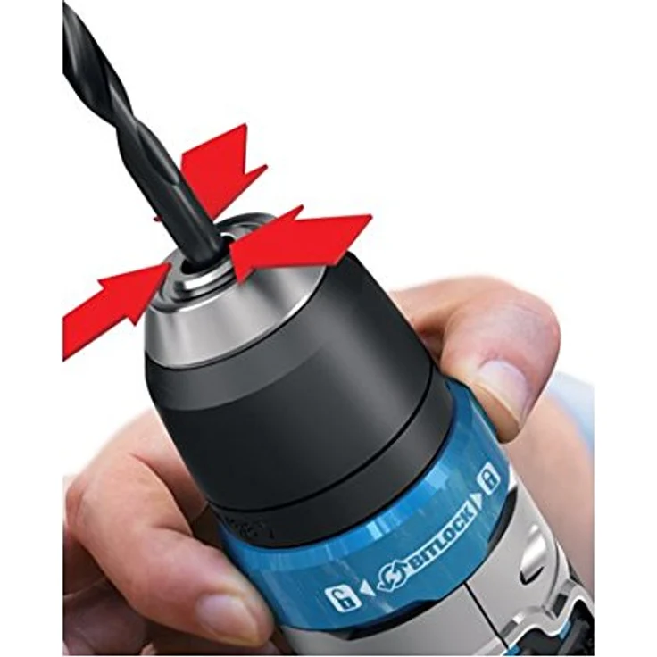 WORX WX178.1 Ai Drill Akku Bohrschrauber 20V mit automatischer Bohrfutter-Arretierung, elektronischer Drehmomenteinstellung, Pulse-Mode & Bitlock mit 2 Li-Ion Akkus & Ladegerät – Bild 6
