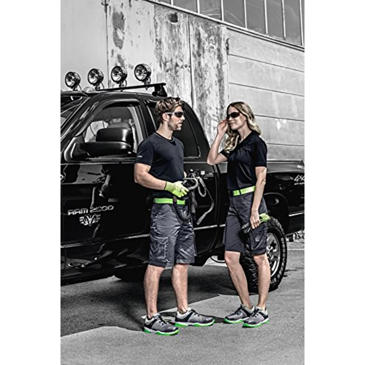 Uvex Unisex-Arbeits Workwear - Schwarzes Poloshirt aus Tencel-Gewebe XL – Bild 3