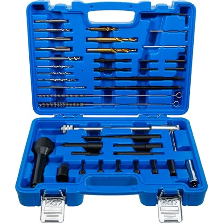OTTO Gewindeschneider Glühkerzen Werkzeug und Gewinde Reparatur-Satz M8 M10, 41-tlg. Set für professionelle Reparatur und Reinigung von Glühkerzengewinden – Bild 1