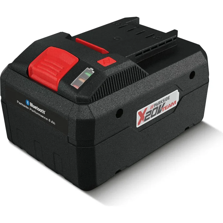 PARKSIDE PERFORMANCE 20 V Smart Akku PAPS 208 X, 8 Ah Lithium-Ionen-Akku mit App-Steuerung und vier Leistungsmodi