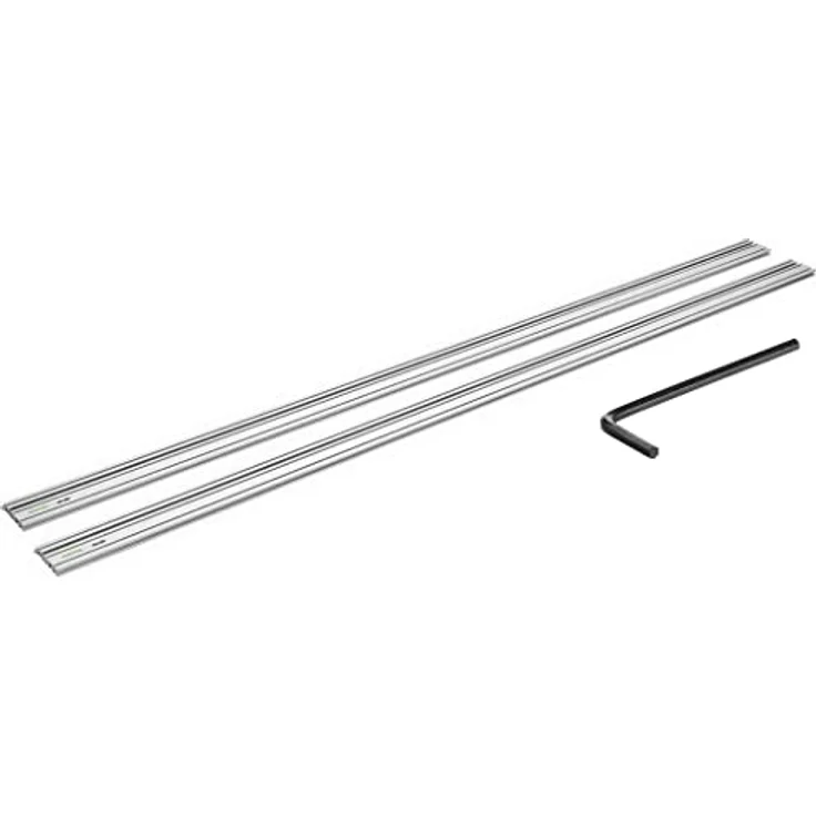 Festool Verlängerungsprofil mfs-vp 200, Fräsmaschinen-Zubehör mit 2 x 200 mm Profilen, schwarz – Bild 1