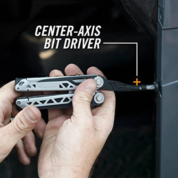 Gerber Multi-Tool Dual Force, 12 Funktionen mit Holster, Einhandöffnung und Frame-Lock, Gesamtlänge 12 cm, 420HC Stahl – Bild 3