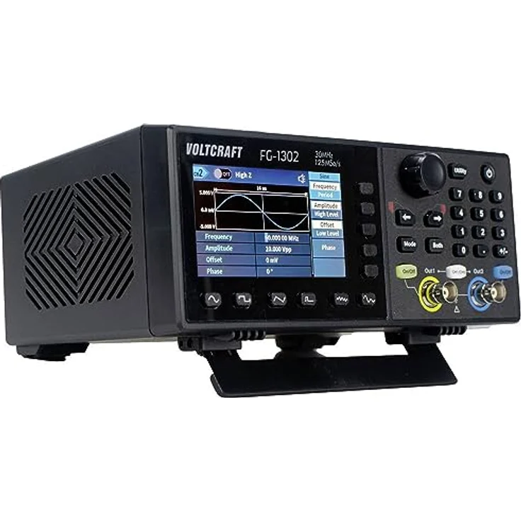 VOLTCRAFT FG-1302 Funktionsgenerator netzbetrieben 1 µHz - 30 MHz 2-Kanal Arbiträr – Bild 3