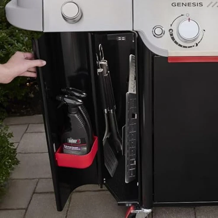 Weber Genesis EPX-335W GBS Smart Gasgrill, Schwarz, mit drei leistungsstarken Gasbrennern und GBS-Grillrost – Bild 3