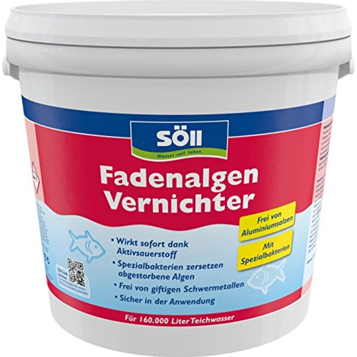 Söll Algenentferner 5 Kg FadenalgenVernichter für 160 Qbm Teichwasser – Bild 2