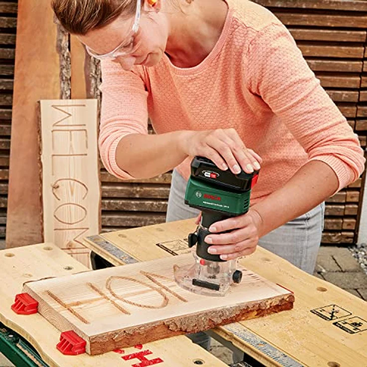 Bosch Akku-Kantenfräse AdvancedTrimRouter 18V-8 (ohne Akku, 18 Volt System, Bürstenloser Motor, zusätzliches Zubehör, im Karton), Testnote: sehr gut (Magazin: selbst ist der Mann) – Amazon Edition – Bild 5