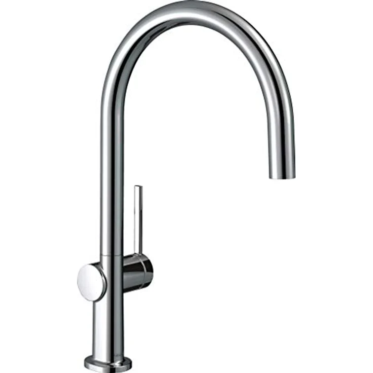 hansgrohe Talis M54 Küchenarmatur Einhebel-Wasserhahn, ComfortZone 220, verstellbarer Schwenkbereich, Keramikmischsystem, Chrom – Bild 1