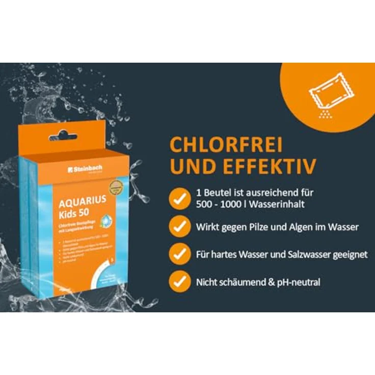 Steinbach Aquarius Kids 50 Wasserpflege für Kinder-Pools! – Bild 3