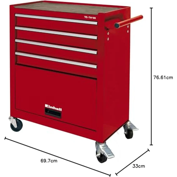 Einhell Werkzeugwagen Werkstattwagen TC-TW 100 - leer – Bild 2