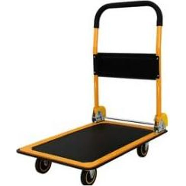 pavo Transportwagen, gelb, 91 x 61 x 82 cm, bis 300 kg Tragkraft