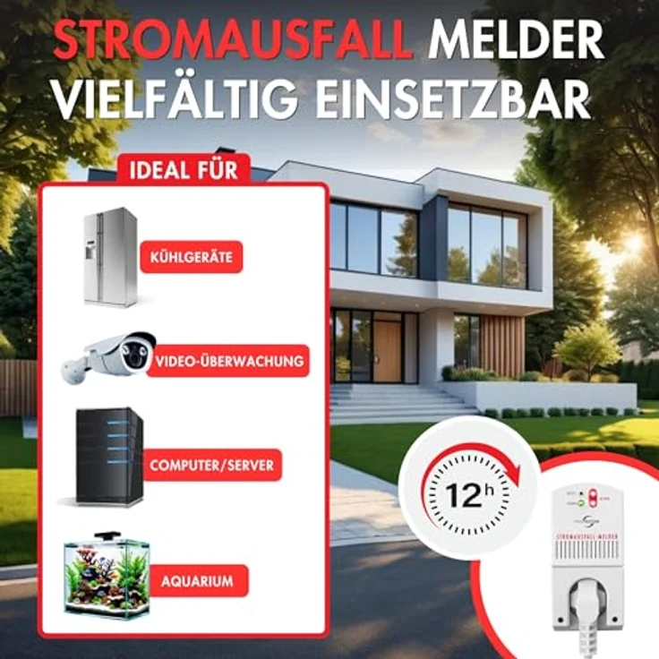 PROTECTOR Stromausfall-Melder SAM 1000 / Stromausfallmelder / Sicherheitstechnik – Bild 6