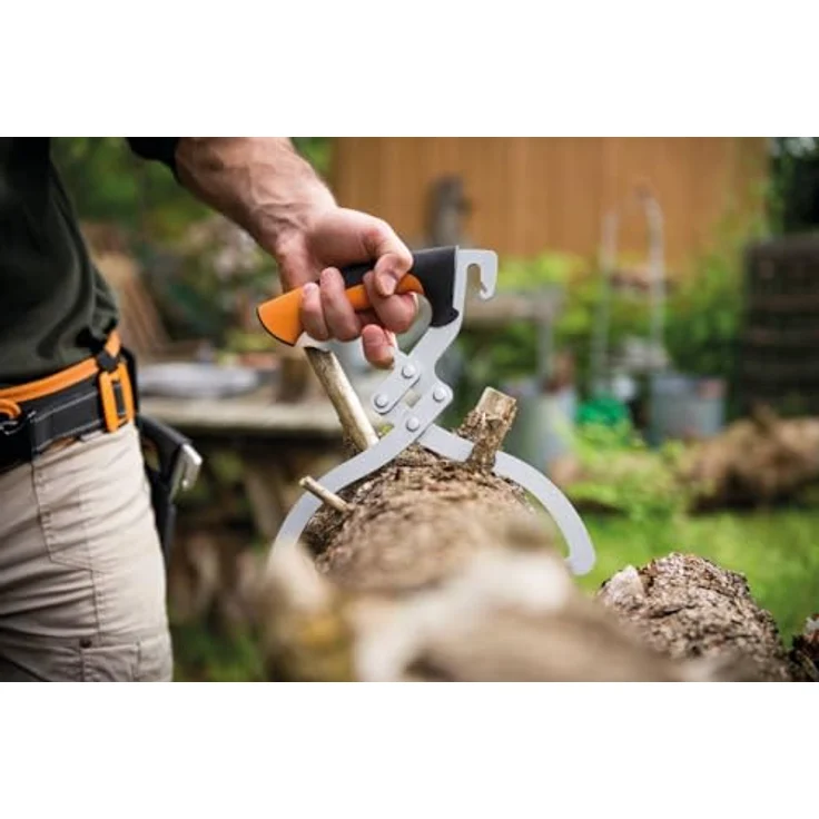 Fiskars WoodXpert Werkzeuggürtel, Schwarz/Orange, Ergonomischer Tragekomfort, 122 cm, hohe Langlebigkeit – Bild 2