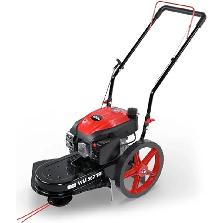 Güde Wiesenmäher WM 562 TRI, Benzin-Rasenmäher mit 4-Takt Power-Engine Motor, Stahlblech-Gehäuse, und zuschaltbarem Fadenkopf – Bild 11