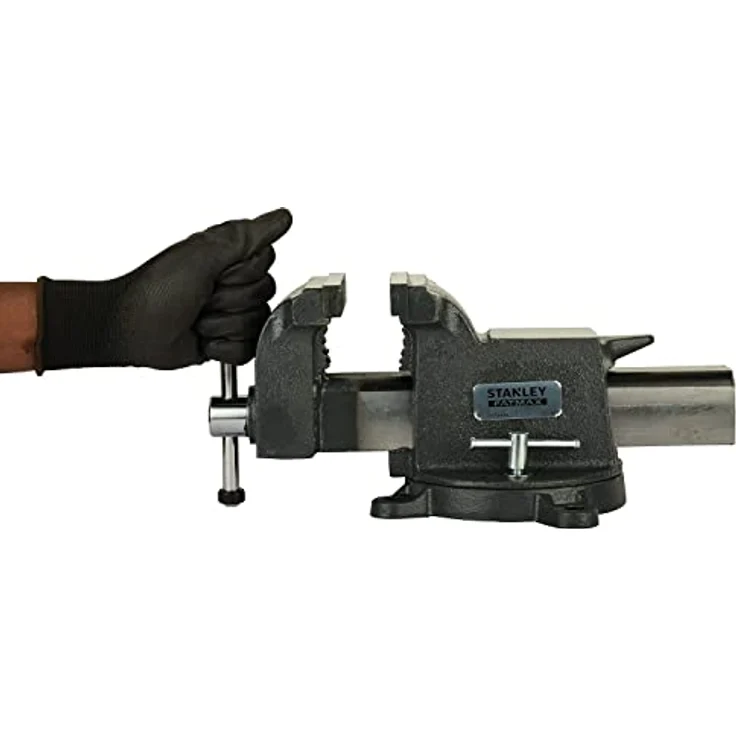Stanley Maxsteel Schraubstock (schwere Ausführung, 95 mm Ausladung, 125 mm Spannweite, 1800 kg Spannkraft) 1-83-067 – Bild 10