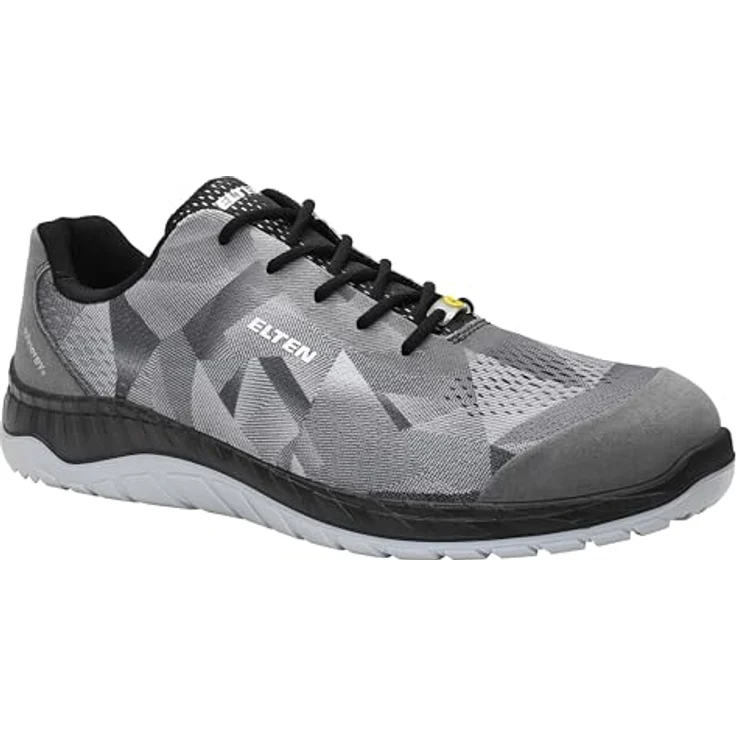 Elten Landon grey Low ESD S1, Sicherheitsschuhe mit Infinergy® Sohlenkern und Stahlkappe, Größe 41 – Bild 1