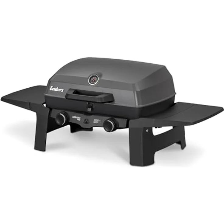 Enders® Urban II Pro Gasgrill mit 2 Edelstahlbrennern, silber – Bild 1
