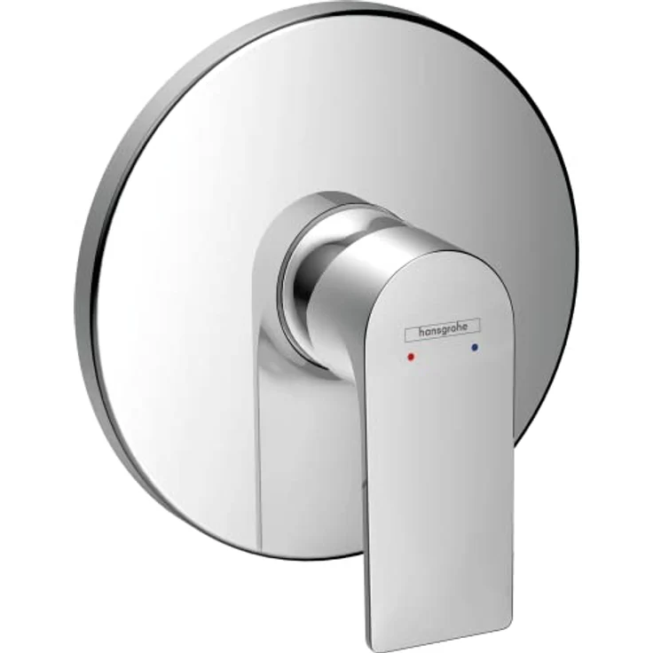 hansgrohe Duscharmatur Rebris E, Unterputz Brausebatterie, Duscharmatur für 1 Funktion, Chrom – Bild 1