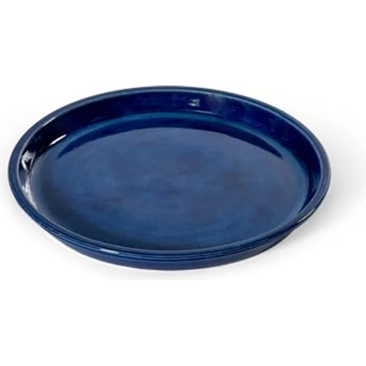 Teramico Pflanzteller 40cm Royal Blau - Handgefertigt, frostfest, perfekte Drainage – Bild 5