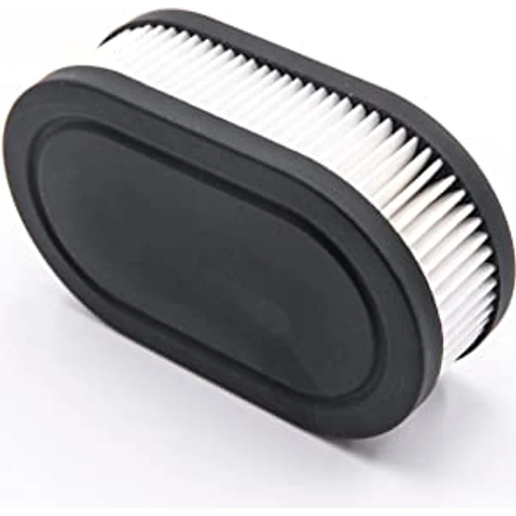 vhbw Papier-Luftfilter Ersatzfilter 11,1 x 6,7 x 3,4cm schwarz, weiß für Rasenmäher Briggs & Stratton 09P702-0128-F1, 550E, 550EX, 575EX, 9 Motor - Preisvergleich – Bild 2