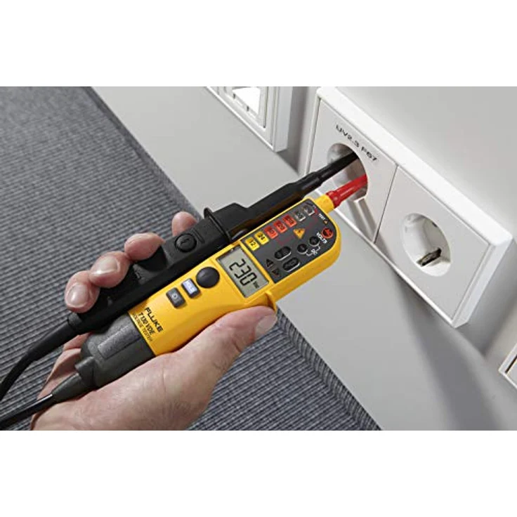 Fluke T130/VDE Zweipoliger Spannungsprüfer CAT III 690 V, CAT IV 600V LED, LCD, Akustik, Vibration – Bild 3