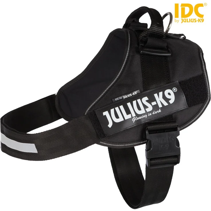 Julius-K9® IDC Powergeschirr Gr. 0 bis XXL schwarz Gr. 4 (XXL) – Bild 1