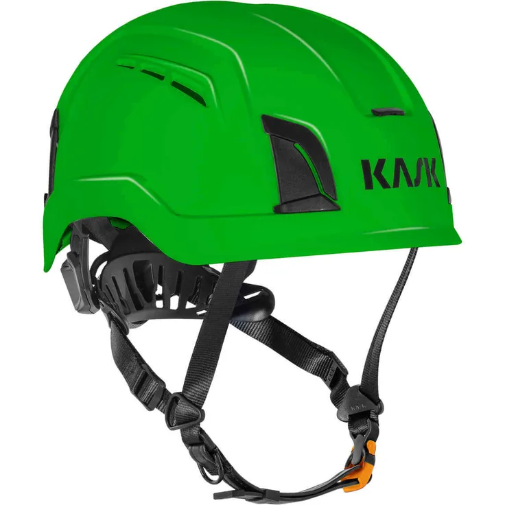 KASK Schutzhelm ZENITH X Air, Bauhelm, Kletterhelm, Arbeitshelm, Drehrad Gr. 52-63 cm, Belüftungsystem Farbe:grün