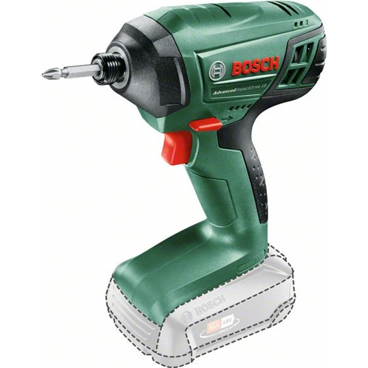 Bosch Advanced ImpactDrive 18 0603980303 Power for All 18V Akku-Drehschlagschrauber 1,5 Ah ohne Akku ohne Ladegerät im Karton – Bild 1