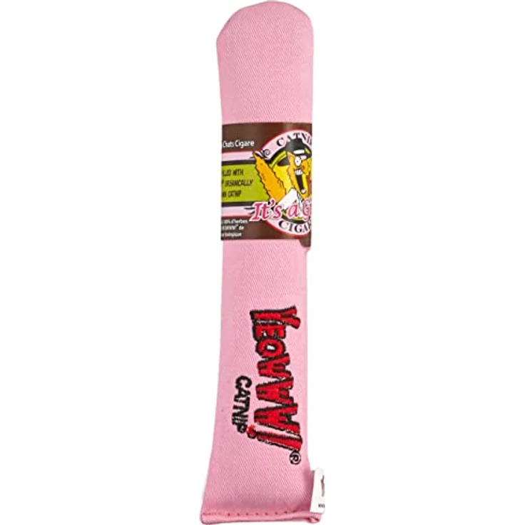 Rosewood 63294 Katzenspielzeug Es ist ein Mädchen in Zigarrenform, pink – Bild 1