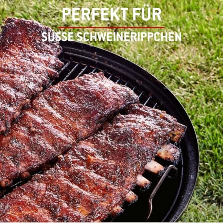 Weber 17616 Wood Chunks Apfelholz, 1,5 kg, dezentes, sáes Aroma, R„uchern, Grillen – Bild 4