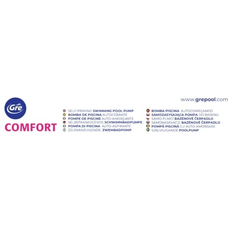 Gre Filterpumpe 2024, Metall, 17.5x26.5x40.75 cm, Schwarz, für Pools und Wasserspaß – Bild 10