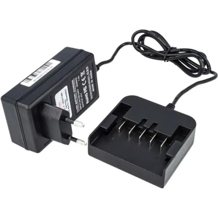 Ladegerät kompatibel mit Metabo Li-Ion Werkzeug-Akkus 62545700, 625459, 625468, 62546900, 62549900, 625527 - 21V 15A