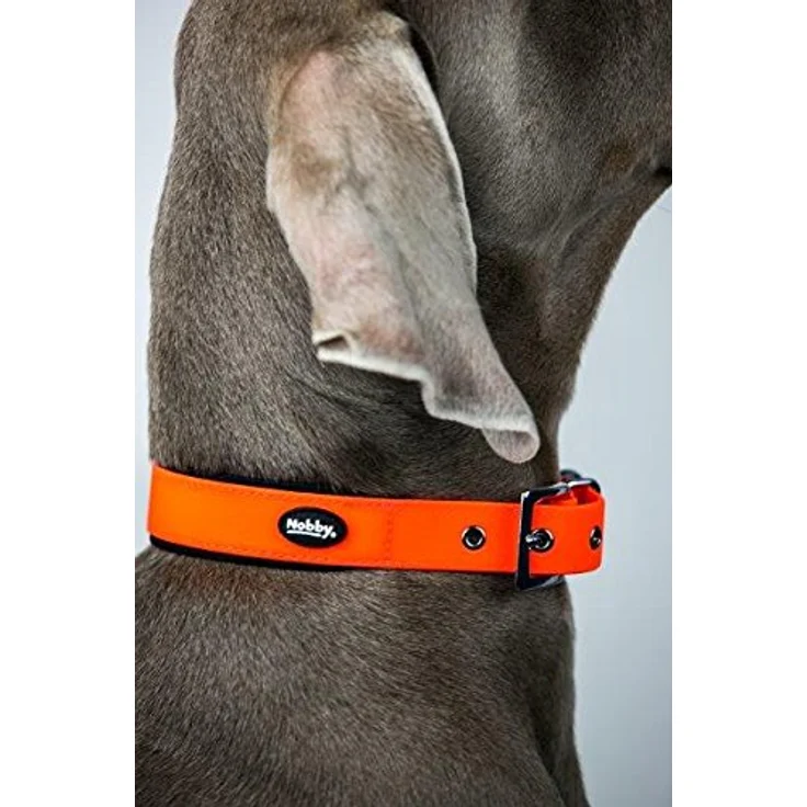 Nobby Halsband Cover, neon orange L: 45-55 cm, B: 25 mm, 1 Stück – Bild 3