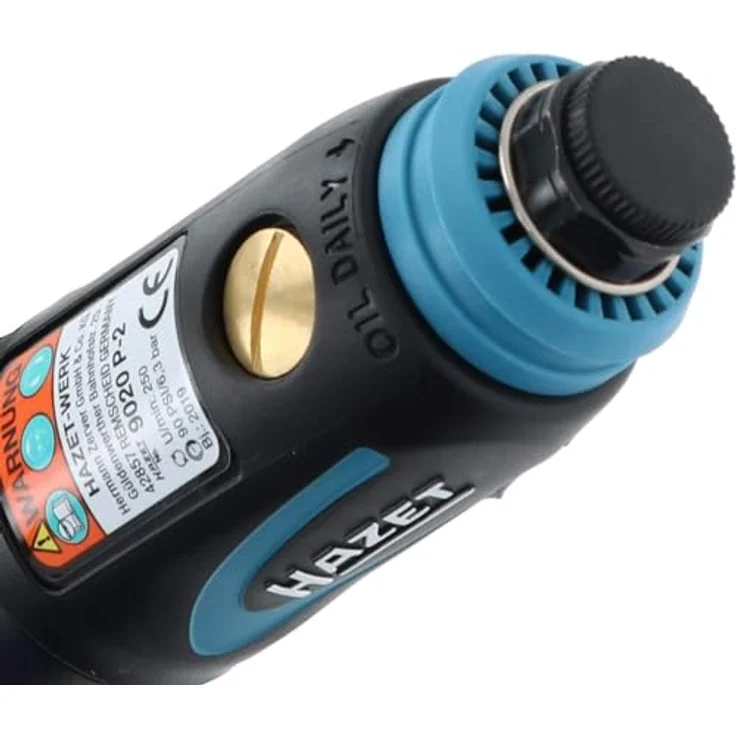 Hazet 9020P-2 Druckluft-Umschaltknarre 1/4" (6.3 mm), 360° verstellbarer Luftausgang, kälteisolierender Handgriff, max. Drehmoment 60 Nm, Betriebsdruck 6.3 bar – Bild 6