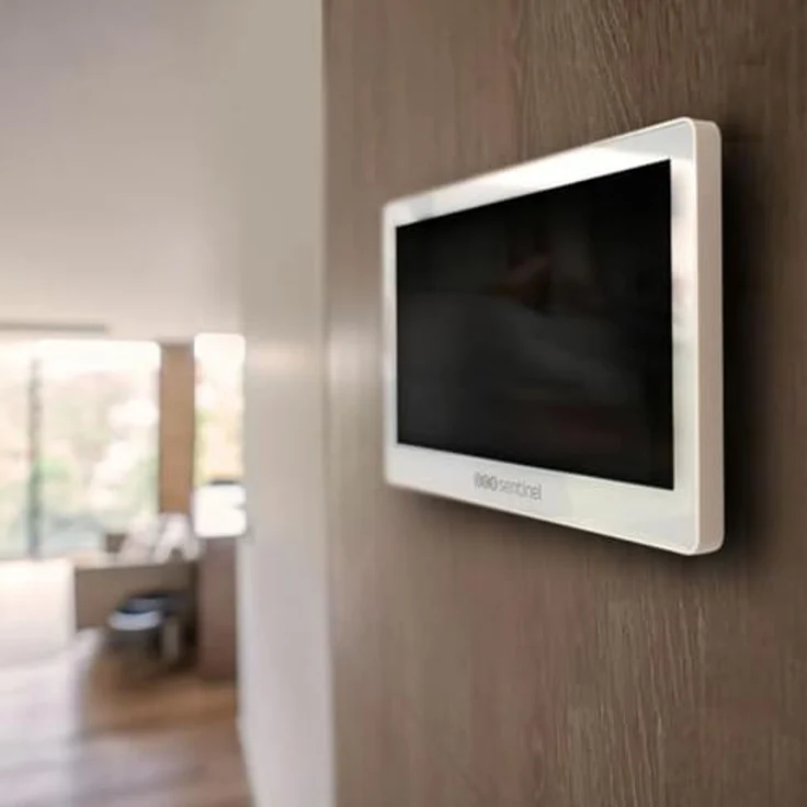 SCS Sentinel PVF0054, Video Türsprechanlage mit Kabelanschluss, 7“ LCD-Farbbildschirm, 110° Weitwinkel, Nachtsicht, IP65, Codetastatur, CODEVISIO Wi-Fi – Bild 3