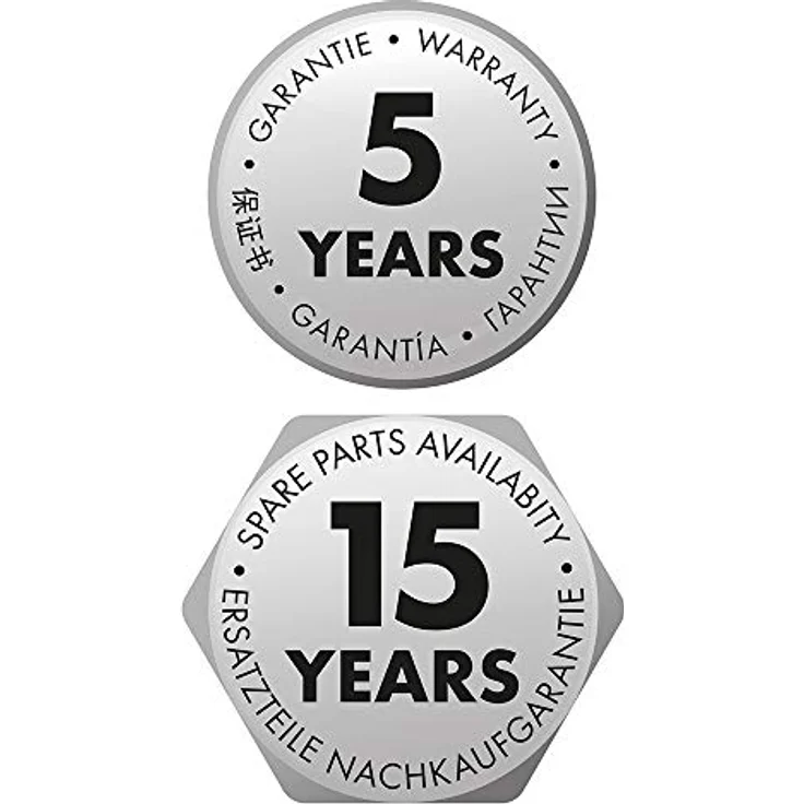 Hansgrohe Talis E 2 Brausenmischer Aufputz, Duscharmatur mit Keramikmischsystem, Chrom, Temperaturbegrenzung einstellbar, Durchflussmenge 22 l/min, S-Anschlüsse – Bild 5