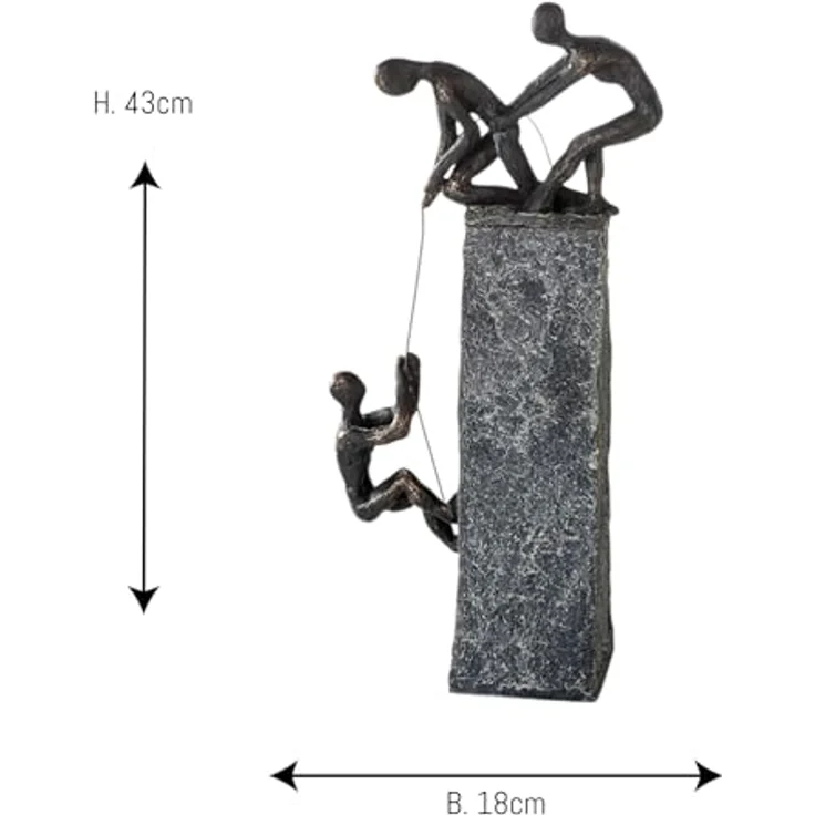 Casablanca Skulptur Dekofigur ASSISTANCE – Bild 6