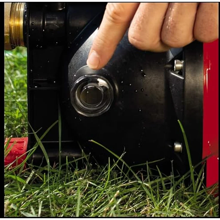 Einhell GC-GP 6040 ECO (600 W, max. 3.6 bar, 4000 L-h Fördermenge, Wasserfüllanzeige, klappbarer Handgriff, Wassereinfüllöffnung --ablassschraube, Frostschutz, Thermoschutz) – Bild 5