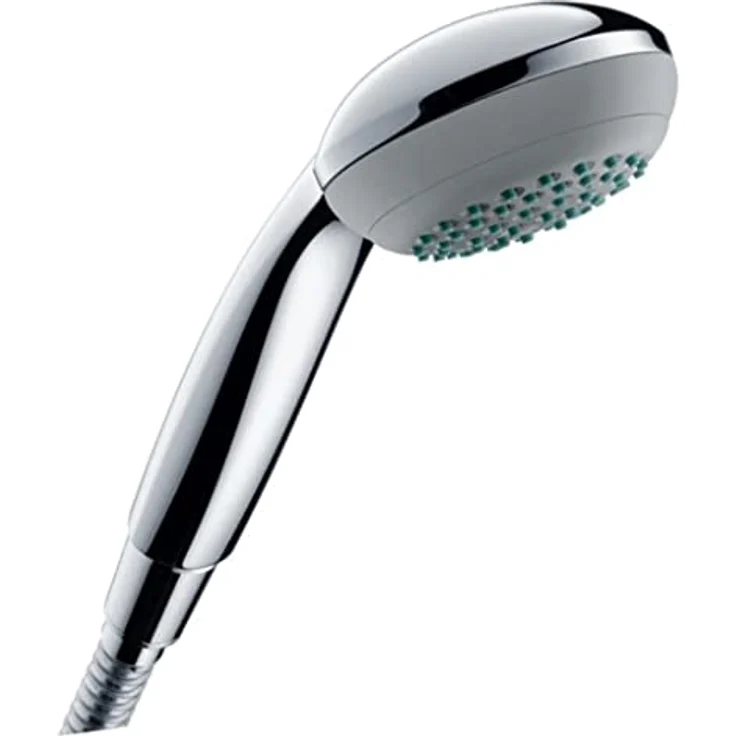 Grohe Handbrause Hansgrohe Handbrause Crometta 85 Multi 3, chrom, 3 Strahlarten, drehbare Strahlscheibe, 8,5 cm Brausekopfgröße - Preisvergleich – Bild 2