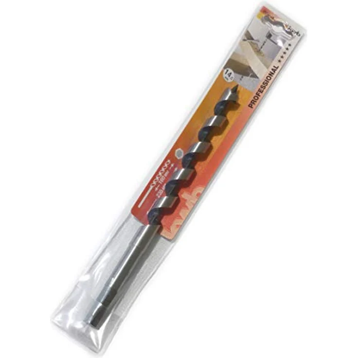 kwb Schlangenbohrer Ø 14 mm, 235 mm lang, 6 mm Sechskantschaft, präzisionsgeschliffen, schwarz – Bild 1