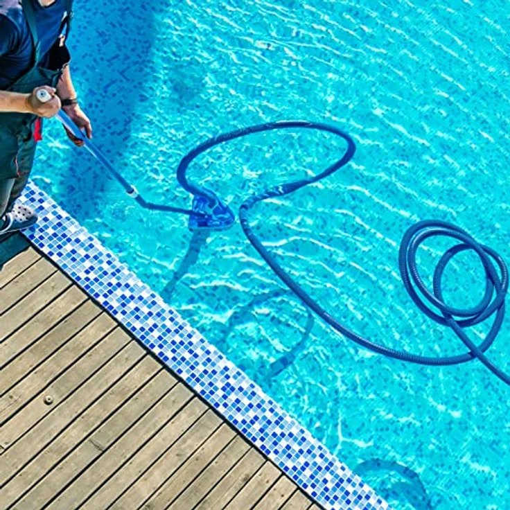 Monzana Schwimmbadschlauch flexibel formstabil UV-Beständig Muffen Schwimmbadschlauch Pumpenschlauch Wasserschlauch Saugschlauch – Bild 4