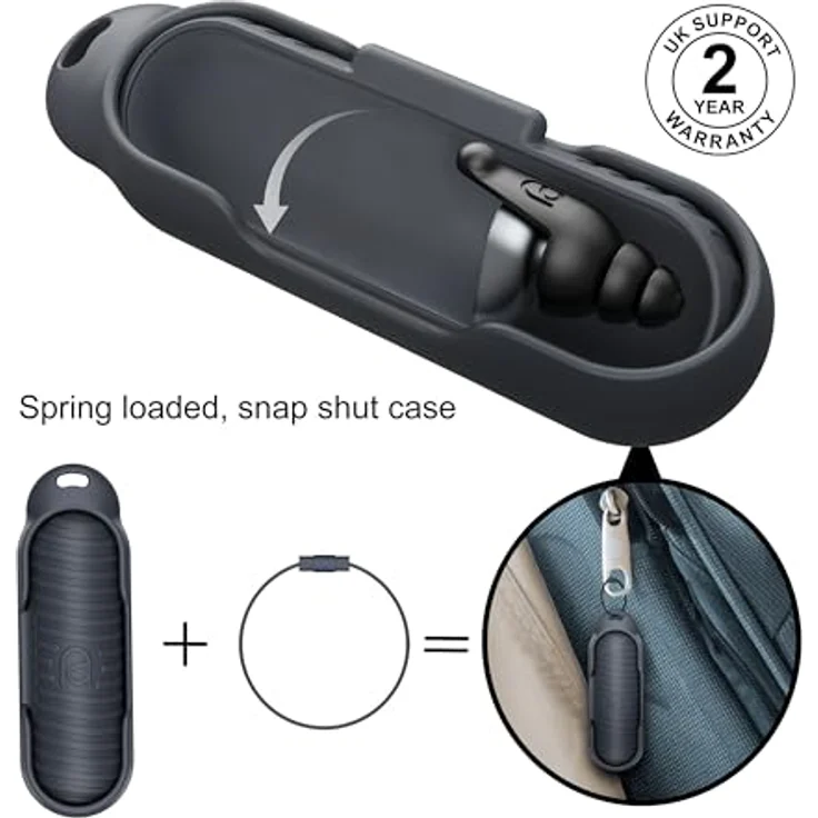 Mixx Assistive Audio Music Gehörschutz-Earplugs, 3 Größen, medizinisches Silikon, waschbar und wiederverwendbar, mit Reiseetui – Bild 6