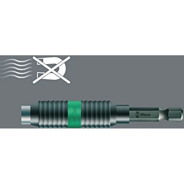 Wera Bithalter Rapidaptor 897 / 4R BiTorsion, Schnellwechselfutter mit BiTorsionsbereich und einhandbedienung, 1/4" Antrieb – Bild 5